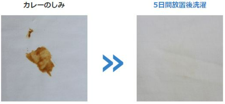 kiji3 カレーのシミ比較